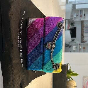 Kurt Geiger Vibrant Striped Crossbody Bag